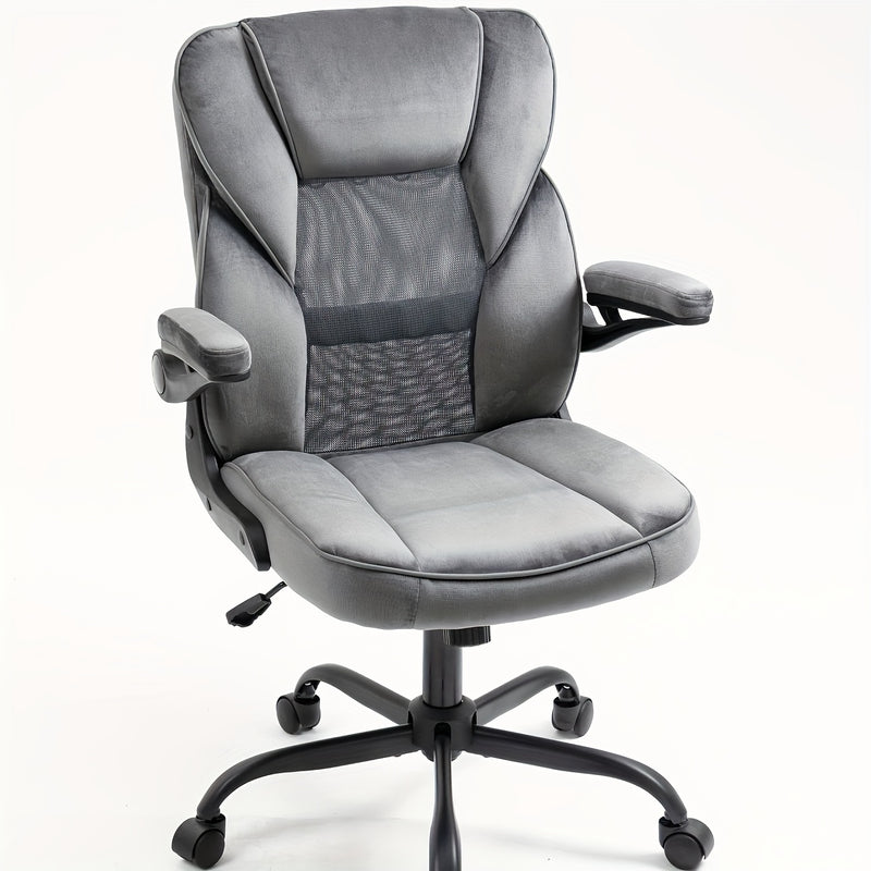 Silla de Estudio Cómoda Silla de Oficina Silla de Maquillaje Silla de Tarea Ergonómica Silla de Sofá para el Hogar Silla Grande y Cómoda para Sentarse Largo Tiempo