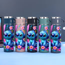 Taza Térmica de Acero Inoxidable Disney Stitch de 17oz, Aislada al Vacío, Reutilizable, Solo Lavado a Mano, Multiusos, con Vaso, para Adultos, Café, Bebida Caliente, Bebida Fría, Botella de Agua LHB03211