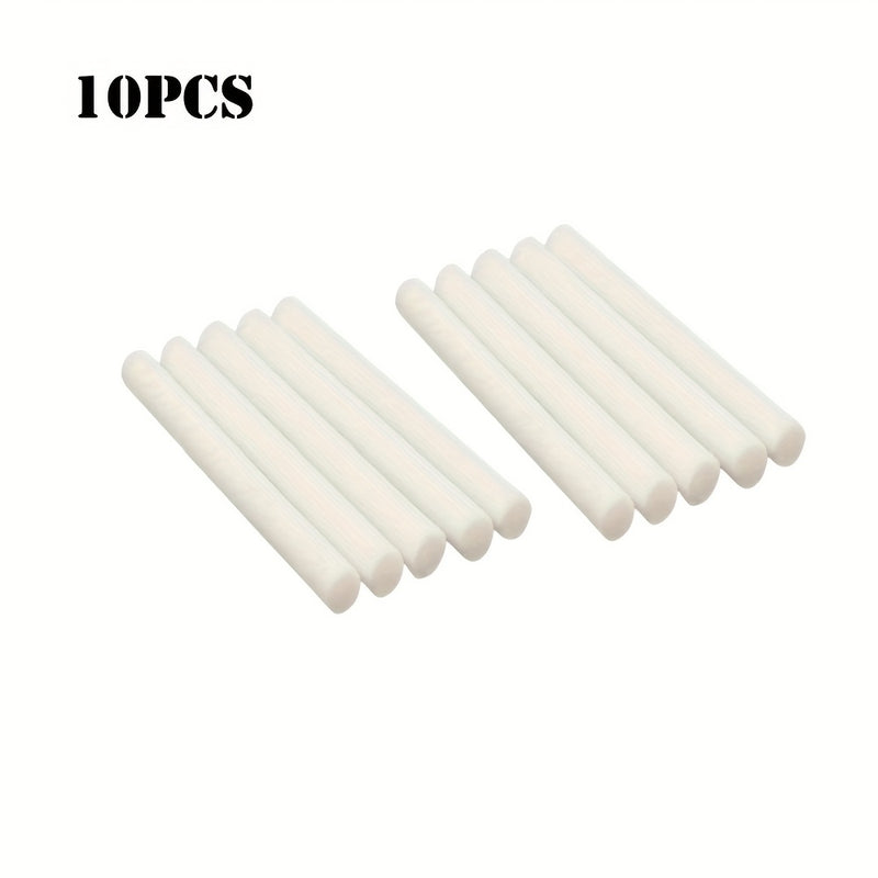 10/30/60/120 Piezas de Esponjas de Repuesto para Humidificador - Fibra PET de Alta Densidad Lavable, Diseño Fácil de Instalar y Reutilizable para Humidificadores Generales - Filtro Difusor Reemplazable para Mejora la Calidad del Aire y Comodidad, Blanco,