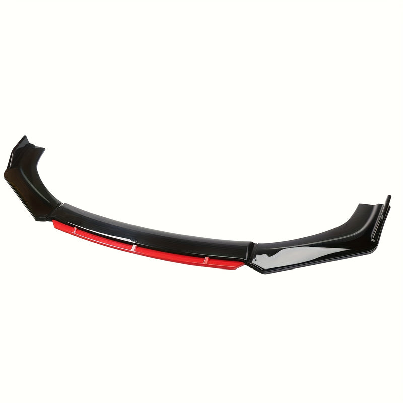 Kit de 4 piezas de separador y difusor universal para parachoques delantero de auto, protector de autopartes