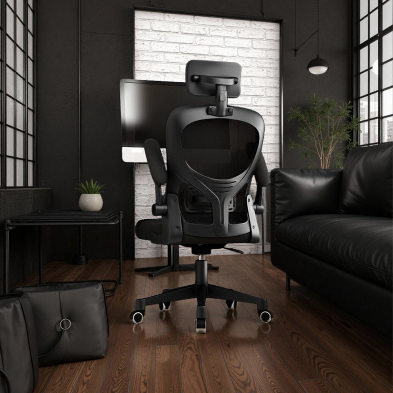Silla de oficina ergonómica, adecuada para hogares y dormitorios - 11 vacaciones, compatible con suelos duros | Sillas de juego, estética moderna, estructura duradera, adecuada para todas las estaciones del año.