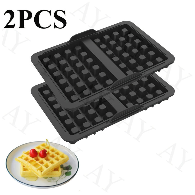 1/2pcs Revestimientos de Silicona para Freidora de Aire Antiadherentes Reutilizables Molde para Gofres para Freidora de Aire Ninja AF400EU AF451EU SL400EU AF500DE y Muchos Otros Accesorios para Freidoras de Aire