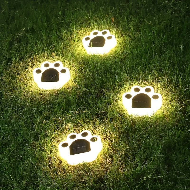 Linterna Solara de Pata de Oso con LED para Iluminación Exterior, Luz Decorativa de Paisaje, Luces Solares para Jardín, Luces de Césped para Caminos, Patio, Terraza, Entrada y Acera, Decoración Festiva
