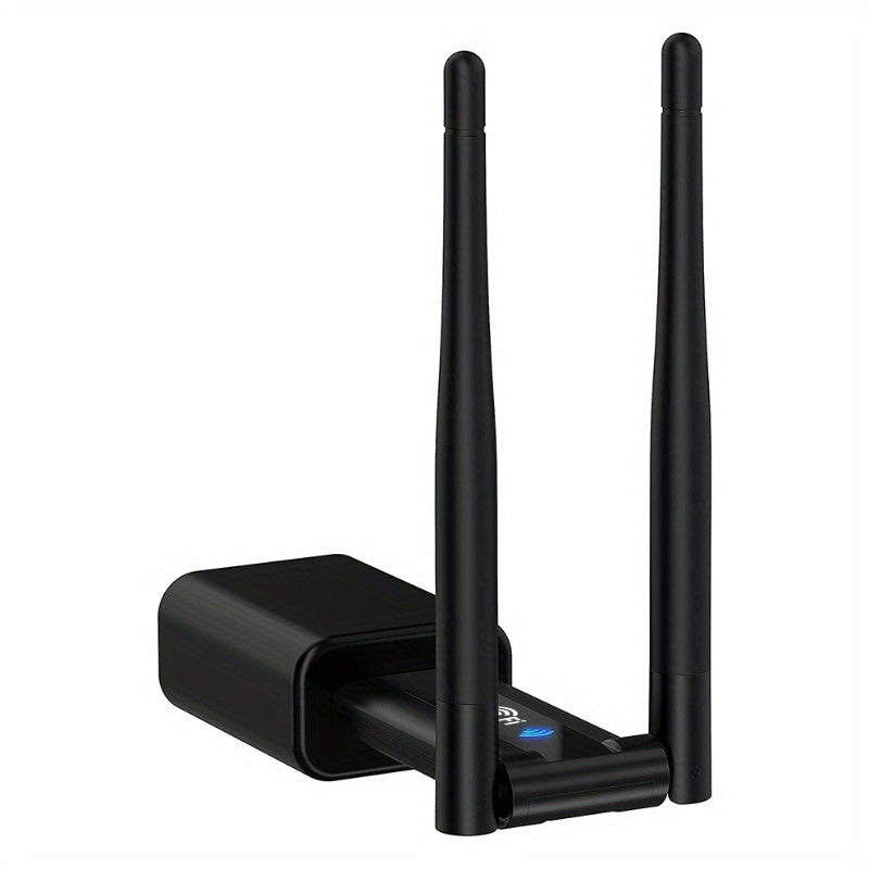 Amplificador de Rango Wi-Fi OURLIFE con Doble Antena Externa de 300Mbps, Alimentado por USB con Seguridad WPA/WPA2, Configuración con Un Solo Botón para Ampliar la Cobertura y el Señal en Casa y Oficina