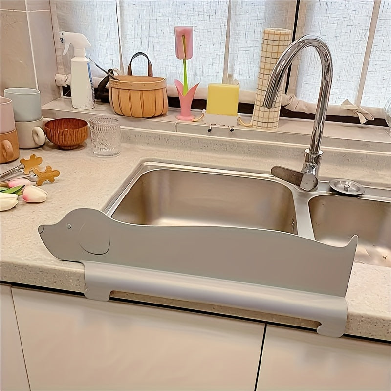 1 tablero de bloqueo de agua de silicón, protector contra salpicaduras para cocina, divisor para piscina con ventosas, almacenamiento en otoño e invierno, regalo de Navidad/Halloween