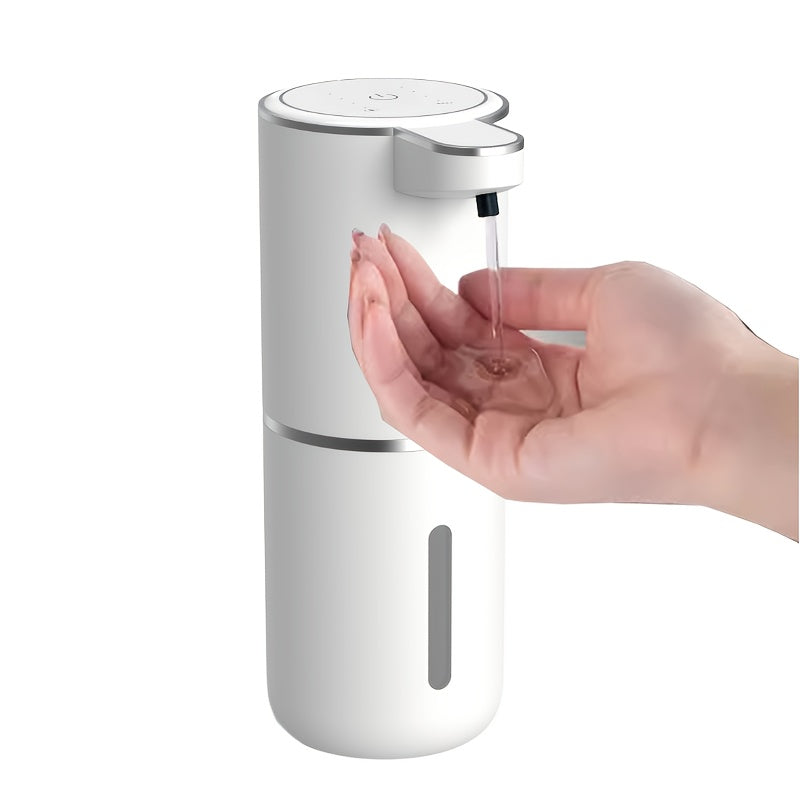 Dispensador de jabón en barra automático, sin contacto, con una sola mano, opciones negras y blancas, carga USB, batería de litio, ideal para cocina y baño, dispensador de jabón para cocina.