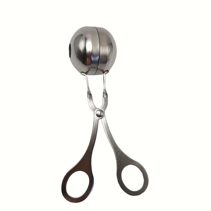 1pc Máquina para Dumplings de Arroz y Carne de Acero Inoxidable Fácil de Extruir - Utensilio de Cocina Duradero para Crear Dumplings de Arroz y Carne Perfectos