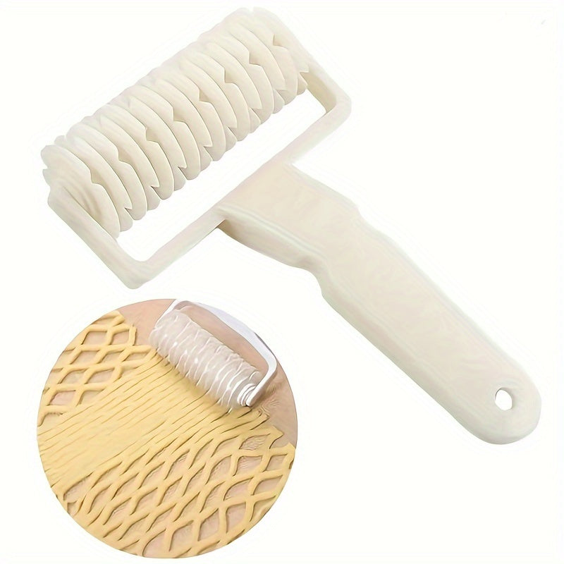 1 pieza de herramienta de panificación premium: rodillo y cortador de masa con cortador de alambre para galletas y pizzas y rodillo, ideal para galletas y pizzas caseras.