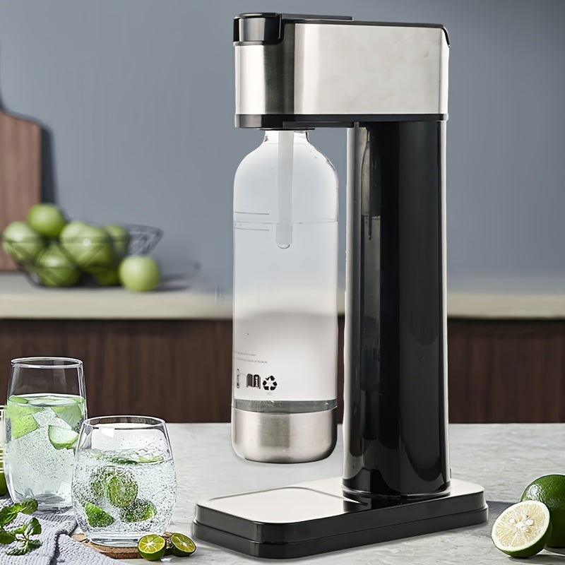 Fabricante de agua con gas PET 1L Botella de agua con gas, máquina de hacer refrescos, máquina de hacer refrescos con streaming, botella de acero inoxidable para la serie KT KT-150 KT-151 KT-168 KT-160 KT-192 KT-201