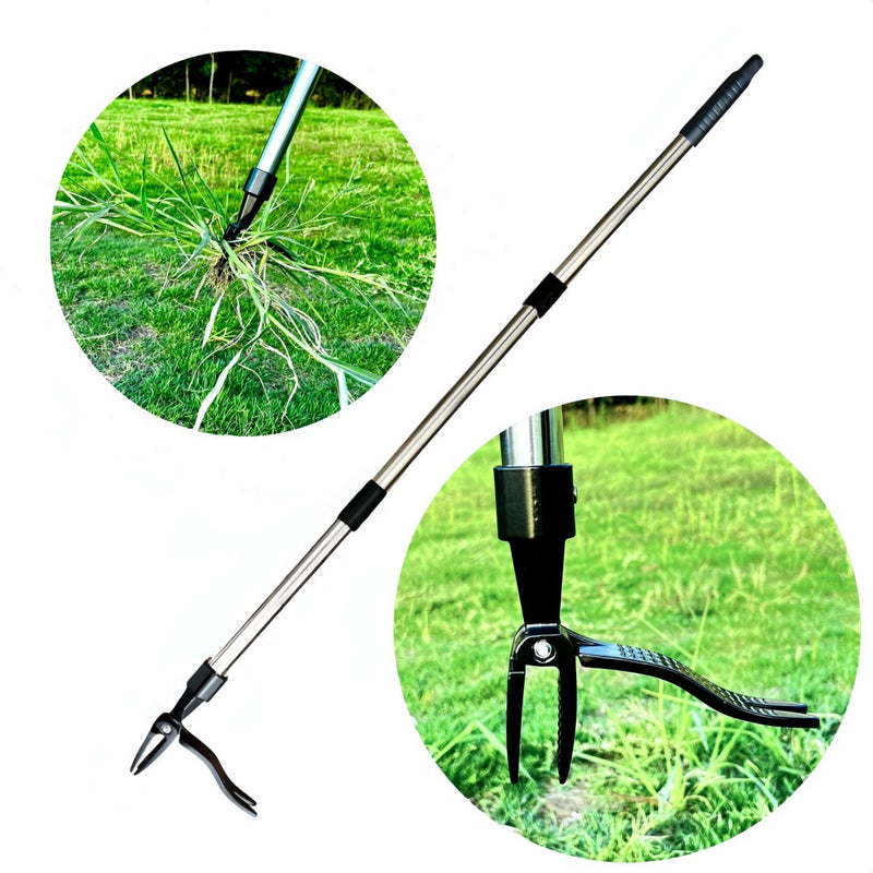 1 Desbrozador Manual, Arrancador, Extraíble/Adecuado para Jardines, Césped y Camas de Flores, Herramienta de Jardinería