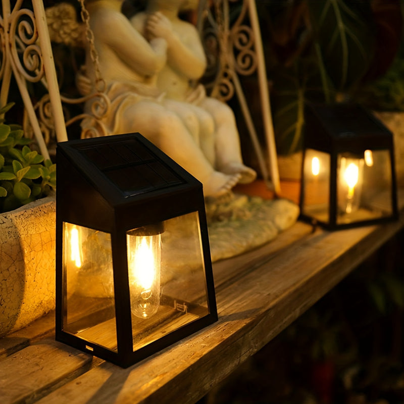 2 o 4 luces solares LED para pared elegantes, modo de iluminación, lámpara exterior para villa, jardín o patio, luz nocturna ahorradora de energía