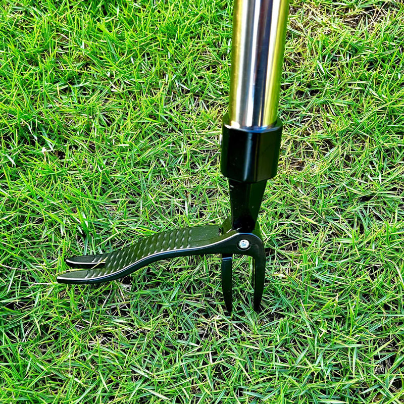 1 Desbrozador Manual, Arrancador, Extraíble/Adecuado para Jardines, Césped y Camas de Flores, Herramienta de Jardinería