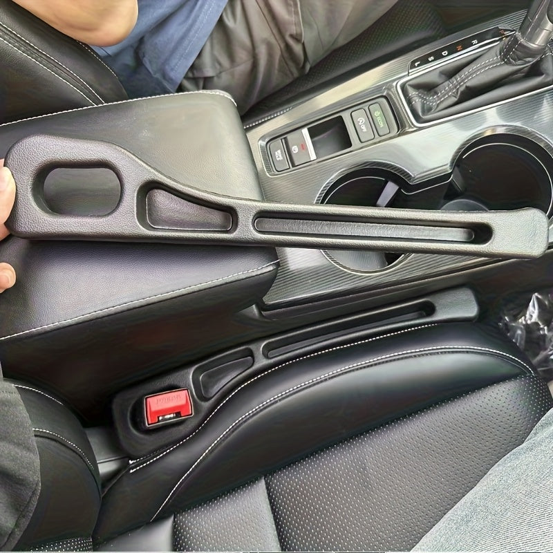 Rejilla Antifugas para Asientos de Coche con Porta Monedero y Soporte para Teléfono, Compatible con Todos los Modelos - Accesorios Automotrices
