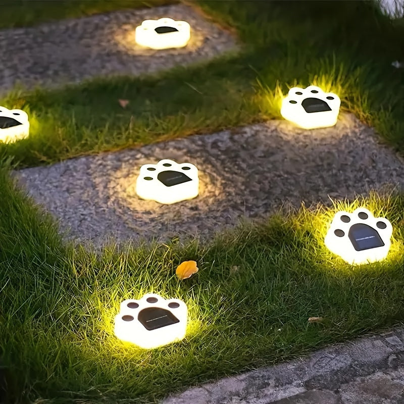 Linterna Solara de Pata de Oso con LED para Iluminación Exterior, Luz Decorativa de Paisaje, Luces Solares para Jardín, Luces de Césped para Caminos, Patio, Terraza, Entrada y Acera, Decoración Festiva