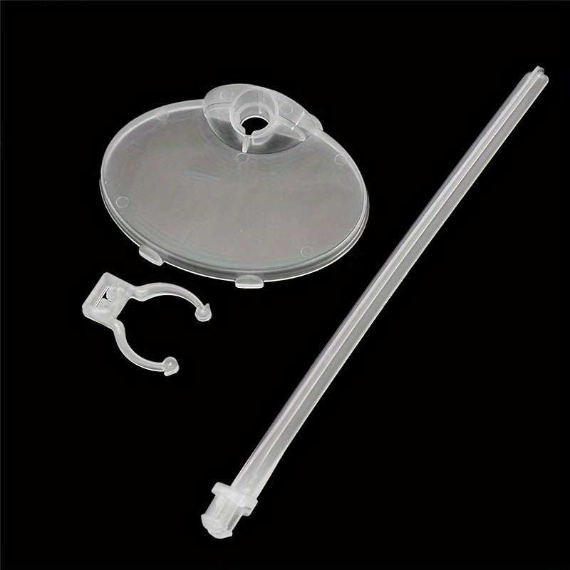 10 Piezas, Soporte De Exhibición, Soporte De Cintura De Tarjeta De Plástico Transparente, De Pie De Muñeca De Exhibición, Para Decoración De Oficina De Escritorio De Habitación De Hogar