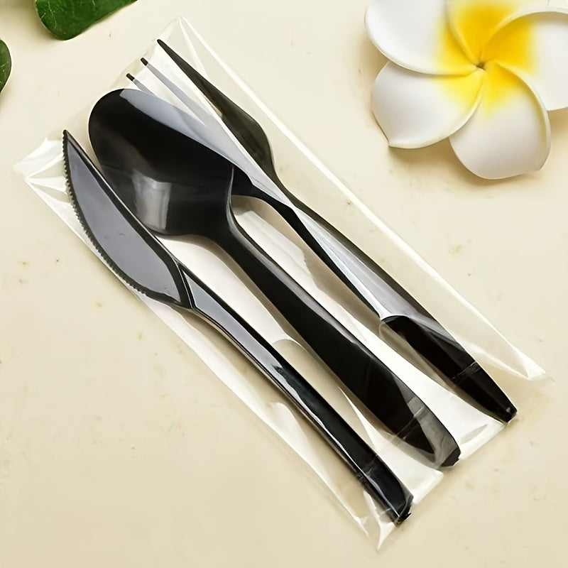 5 bandejas redondas de plástico con tapa transparente apilables para comida, entrega a domicilio y picnic (incluye 5 cajas para pastel + juego de cubiertos)