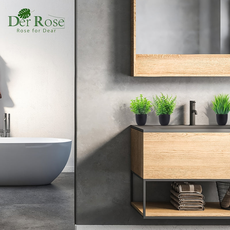 4 piezas de pequeñas plantas artificiales en maceta, mini plantas artificiales, adecuadas para decoración de hogar, oficina, dormitorio y sala de estar.
