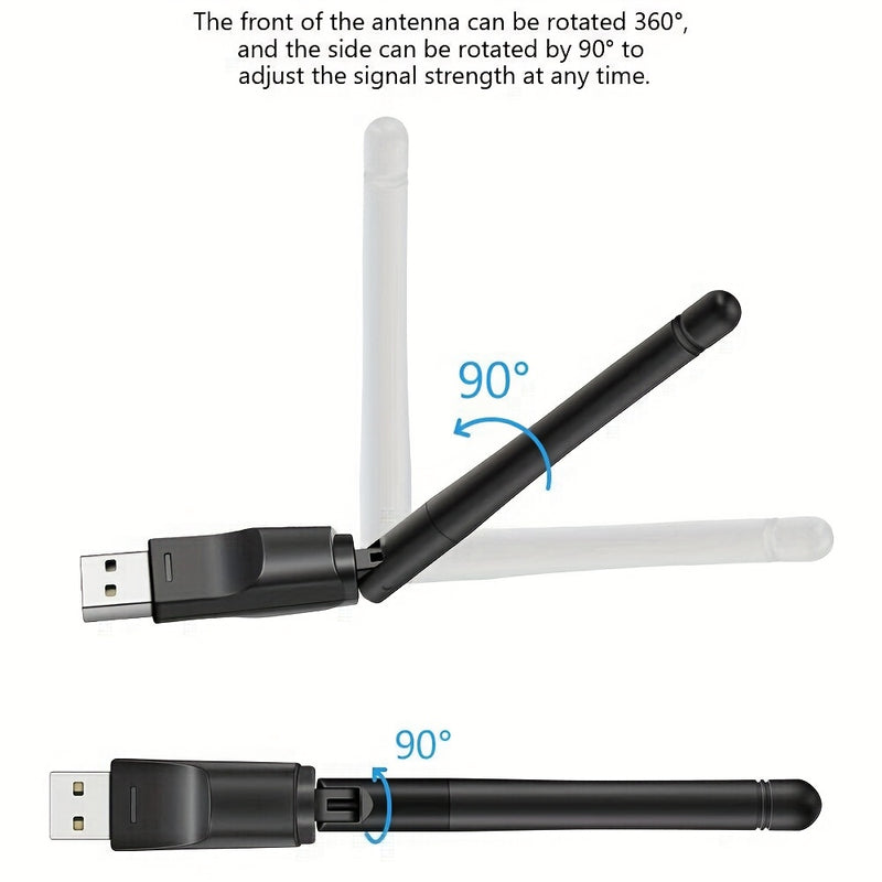 Momotor Amplificador de Señal WiFi - Modelo 2025, Alimentado por USB, Mejora tu WIFI para Hogar, Oficina y Cafeterías, Banda de 2.4GHz