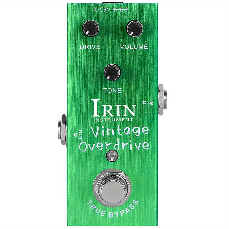 IRIN efectos de guitarra distorsión overdrive delay trémolo chorus y otros efectos profesionales de bloque único mini-efectos Eid Al-Adha Mubarak