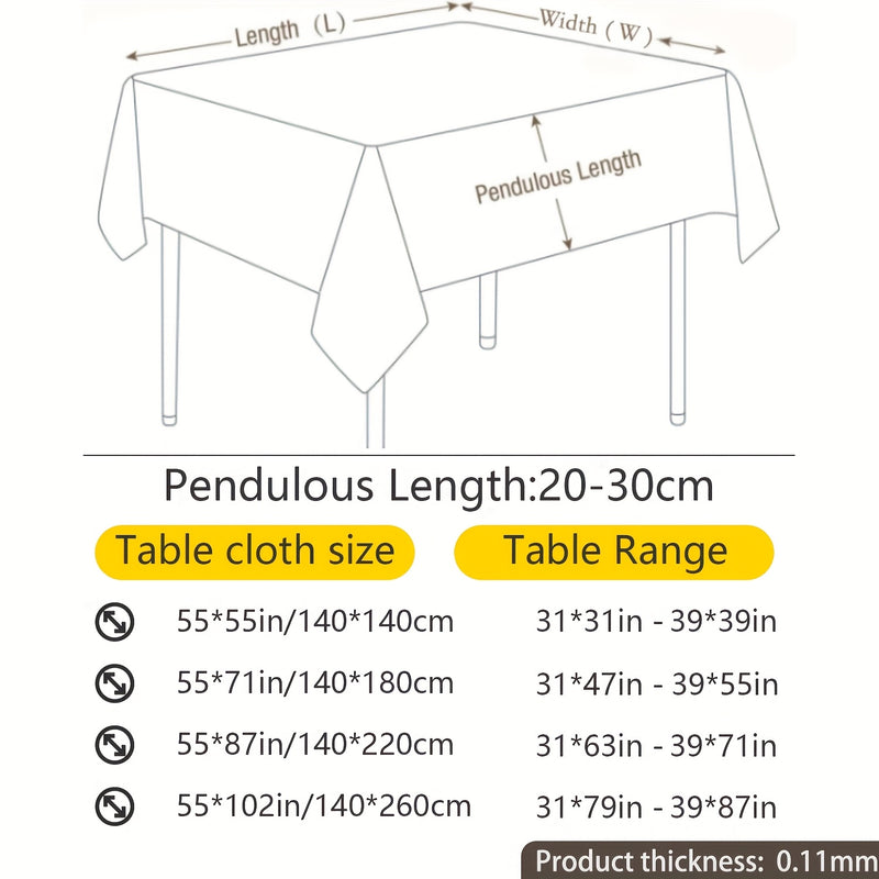 Mantel rectangular transparente de vinilo, 1 pieza - Cubierta protectora, fácil de limpiar y resistente a rayones para mesas de comedor en hogares y restaurantes, material no textil hecho a máquina, ideal para hoteles y restaurantes, decoración moderna p