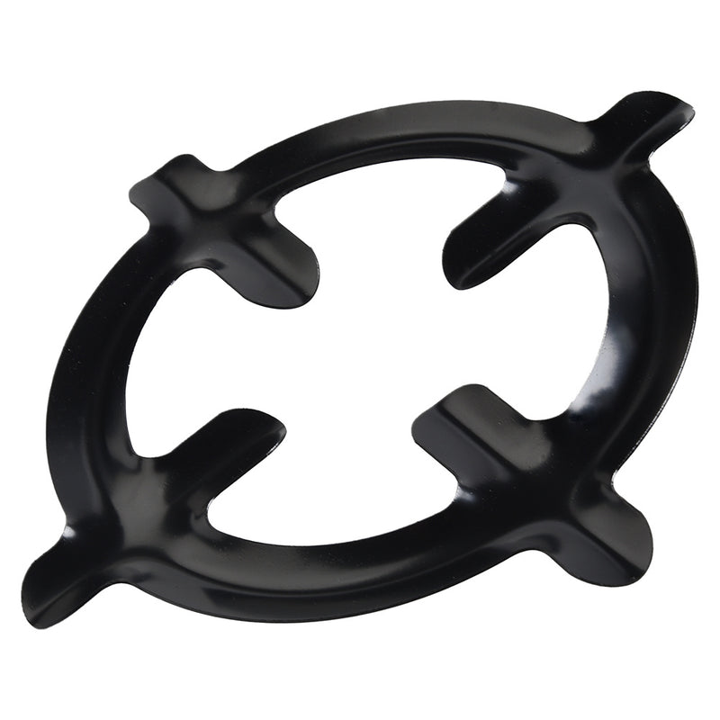 3 piezas Soporte de estufa de gas, rejilla de quemador para sartenes, estantería de estufa de hierro fundido, soporte dedicado para cafeteras y cafeteras Moka.