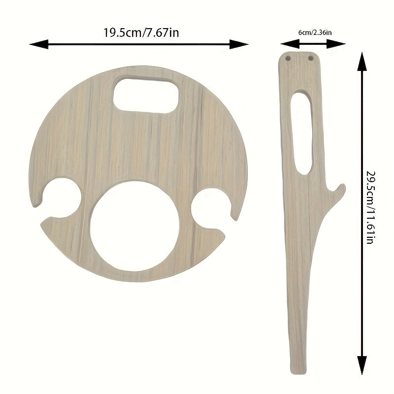 Soporte de Vino de Madera Portátil - Estilo Clásico para Aventuras al Aire Libre | Ideal para Viajes y Senderismo | Diseño Independiente sin Necesidad de Energía | Perfecto para el Día de San Valentín y Reuniones al Aire Libre Sencillas