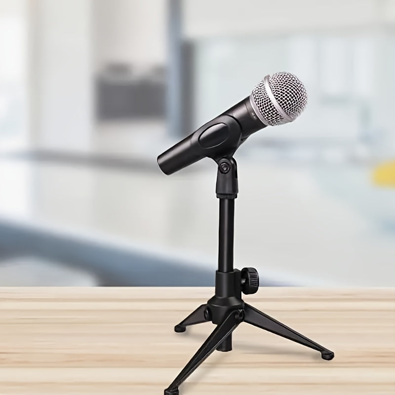 Microfono Profesional SM58 con Captación Direccional en Forma de Corazón - Reducción de Ruido, Construcción Robusta, Compatible con Sistemas PA/Mezcladores - para Actuaciones En Vivo, Grabaciones, Podcasts, Conferencias - Alimentado por DC (36V) - Sin Pi