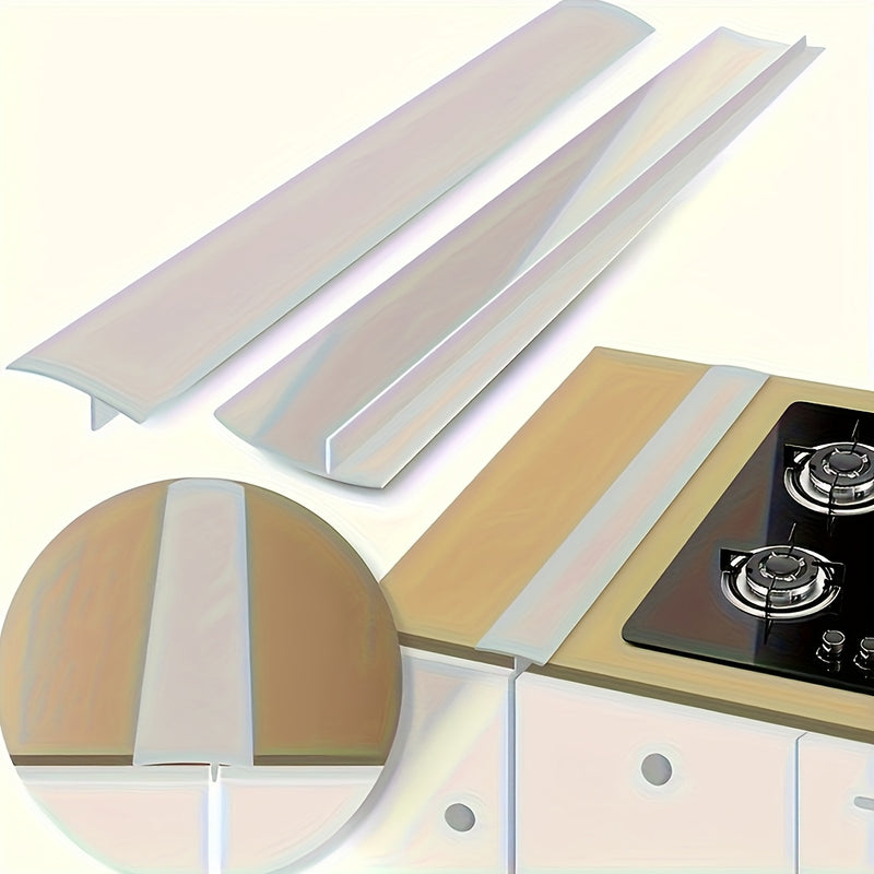 Cubierta de abismo para estufa de gas de 21/25 pulgadas - Protector de costuras de cocina de silicona, resistente a aceites y manchas, fácil de limpiar, le da un toque moderno a tu cocina, 1 unidad