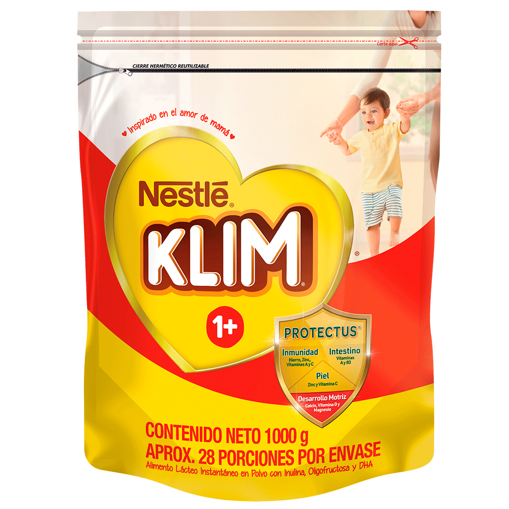 LECHE KLIM 1+ DHA X 1000 GR NESTLE