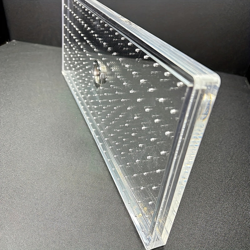 Cabezal de Ducha Acrílico Transparente Mejorado de 15 Pulgadas - Ducha de Lluvia Rectangular, Diseño de Alta Eficiencia para Ahorrar Agua, Instalación Versátil en Pared y Techo, Ideal para Baños Modernos, Accesorios de Ducha