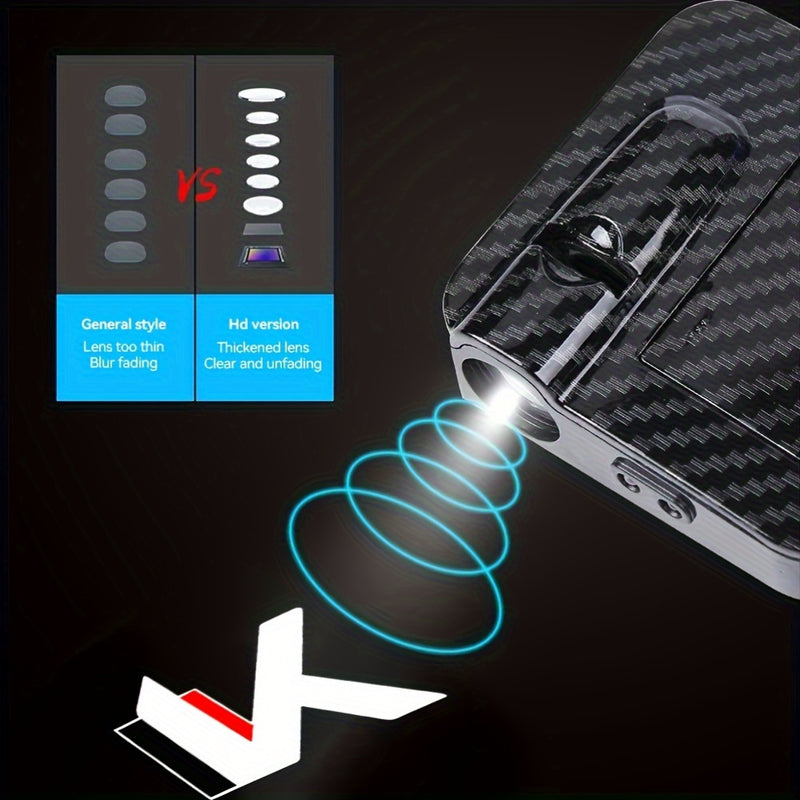 2 luces LED de bienvenida para auto con diseño de logo KIA, brillantes, funcionan con baterías, fácil instalación al abrir la puerta, ideales para vehículos, deportes, compatibles con Kia K2, K3, K4, K5, K7, K8, K9 - No incluyen baterías, accesorios para