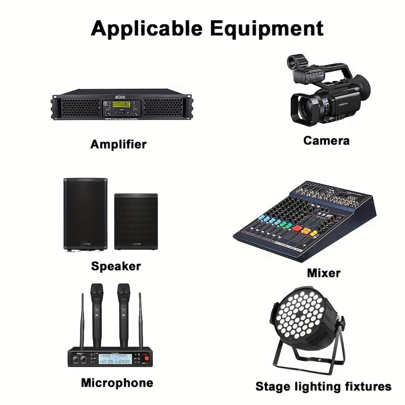 Adaptador de Cable Dual XLR a RJ45 - Negro, Extensión Macho/Hembra para la Serie de Controladores DMX-CON, Convertidor Ethernet con Múltiples Conectores, Diseño Duradero y Flexible para Sistemas de Sonido e Iluminación