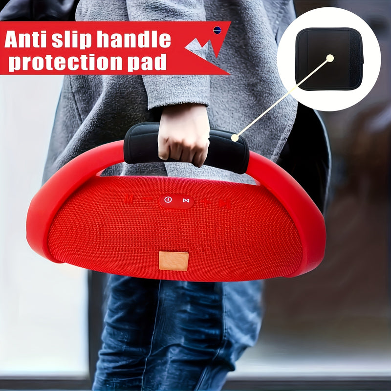 Funda de agarre para bocina JBL Boombox, Boombox 2 y Boombox 3, cubierta antideslizante para manija, almohadilla de repuesto
