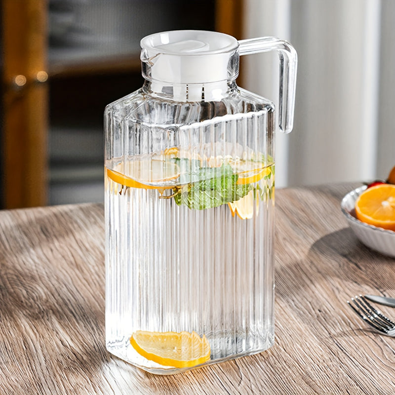 Jarra de Agua Fría Versátil - Resistente al Calor, Duradera con Diseño de Vertido Fácil para Cocina y Comedor