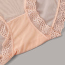 Set de bragas finas ribete con encaje 4 paquetes