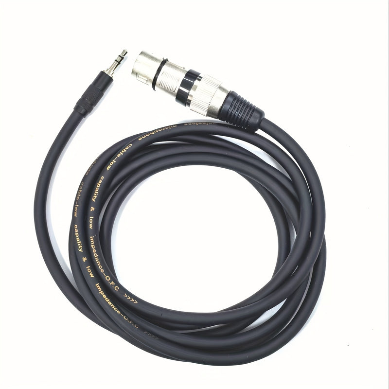 Cable de Audio Composito TRRS a RCA Hecho a Mano 3.5mm - Blindaje Cat5e Ethernet Duradero, Conectores Softdisk, Reutilizable y Reparable para Cine en Casa, Consolas de Juegos, Smartphones