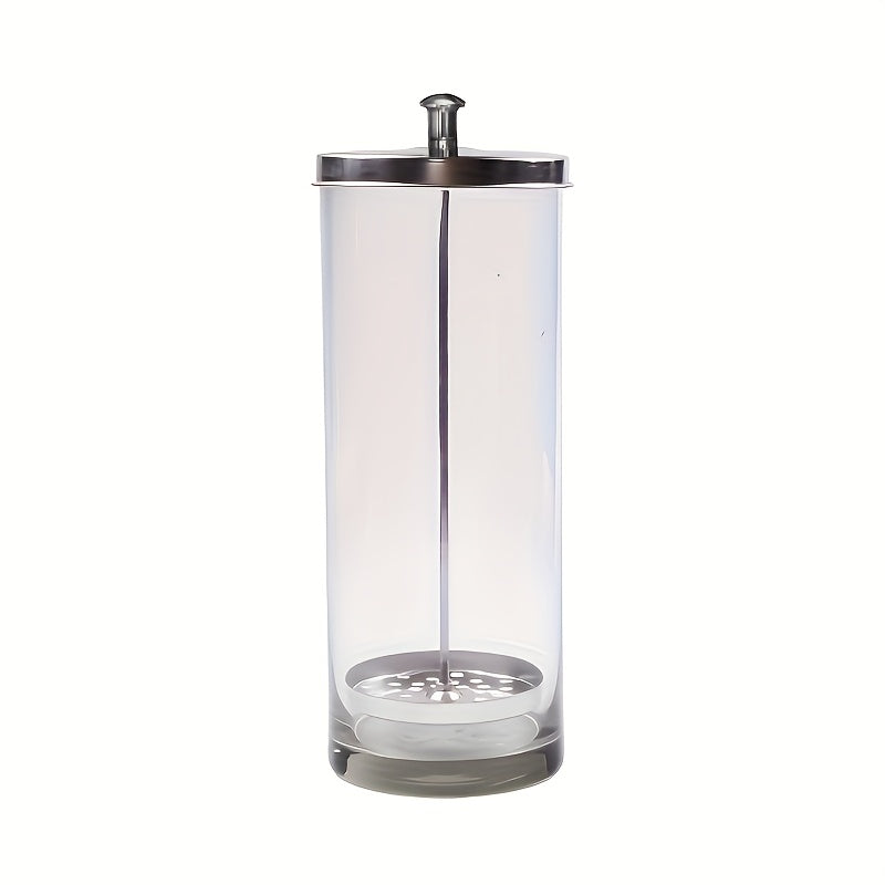 Vaso de Esterilización para Herramientas de Belleza, Botella de Desinfección para Salón de Peluquería, Vaso de Agua Estéril para Cuidado de Uñas, Botella de Vidrio para Esterilización