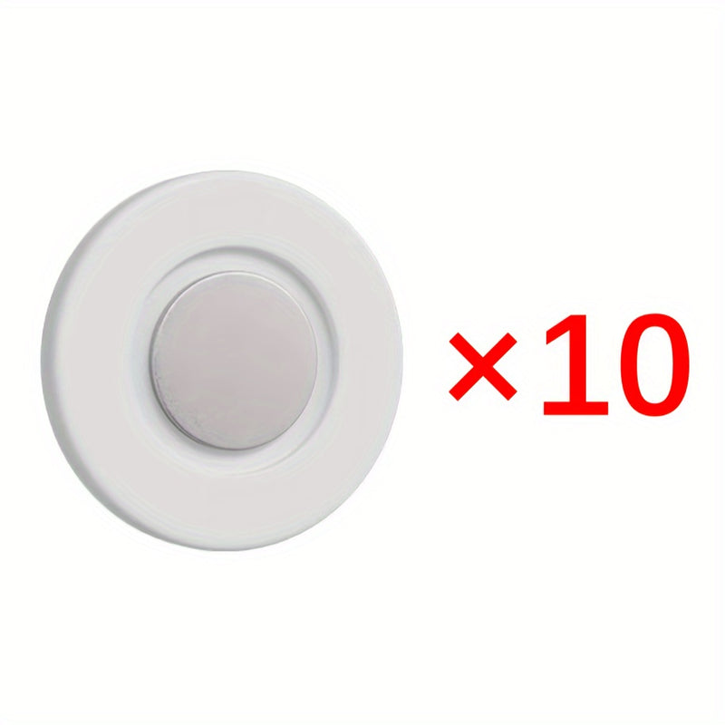 5/10/20 piezas de soporte de control remoto combinado, pared de succión invisible magnética para varios controles remotos de electrodomésticos, almacenamiento enchufado, marcos de fotos de especímenes, decoraciones colgantes sin clavos ni rastros, fácile