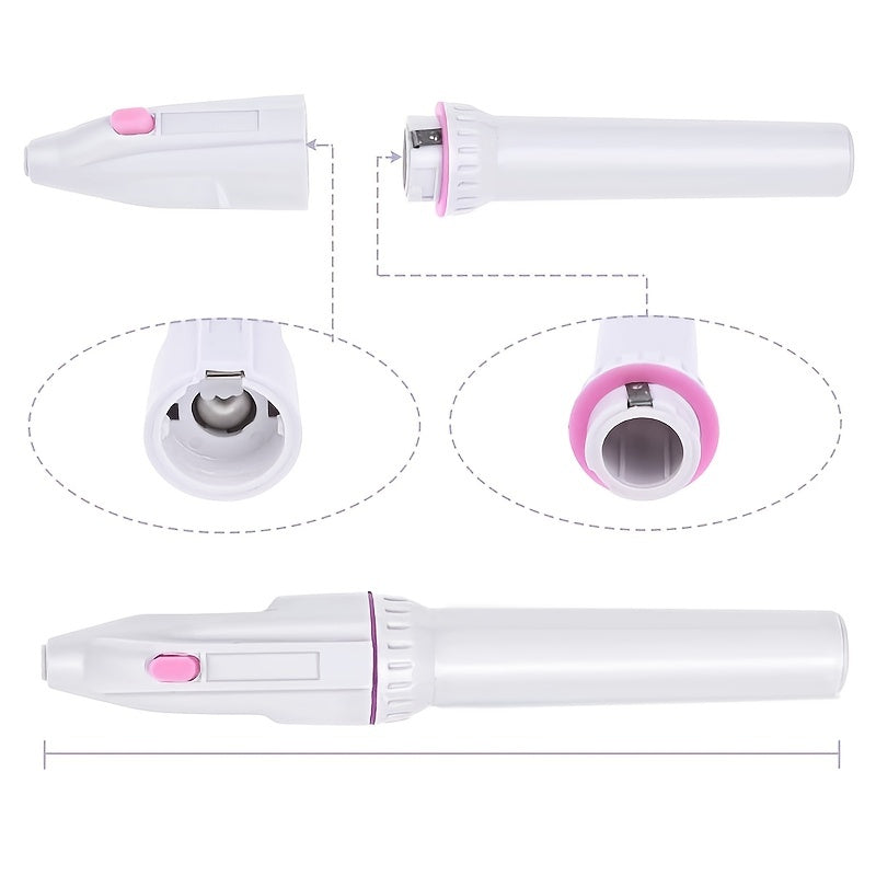 Lima eléctrica profesional, set de 5 en 1 para manicura y pedicura, pulidora y cortadora de uñas eléctrica