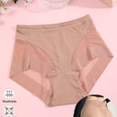 FINETOO Calzoncillos de malla hueco cintura media