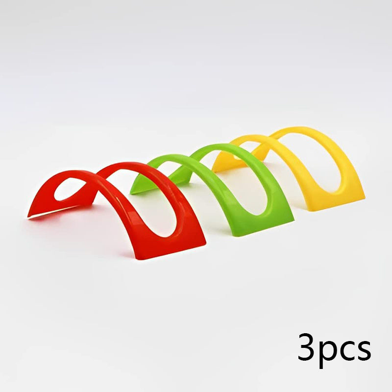 Juego de 3, 6, 12 o 18 soportes para tortillas mexicanas, rack para rollos de maíz, soporte para tacos, portatortillas