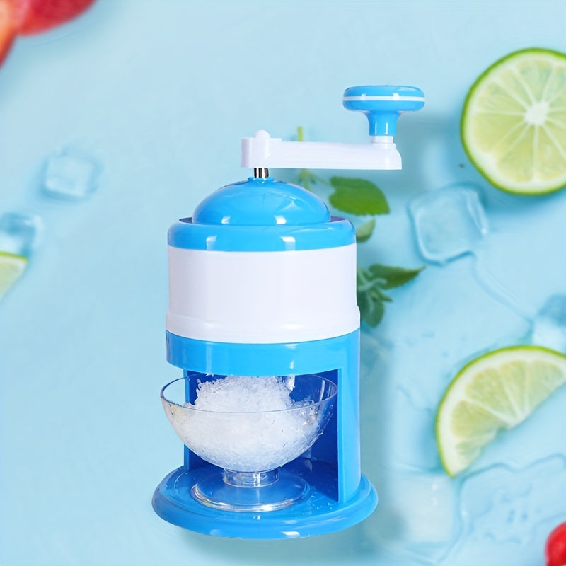 Pelador de Hielo Manual Compacto - Perfecto para Slushies, Conos de Nieve y Batidos de Frutas - Ideal para Fiestas de Verano y Uso en la Cocina