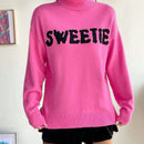 EZwear Sueter Para Mujer Con Patron De Letras