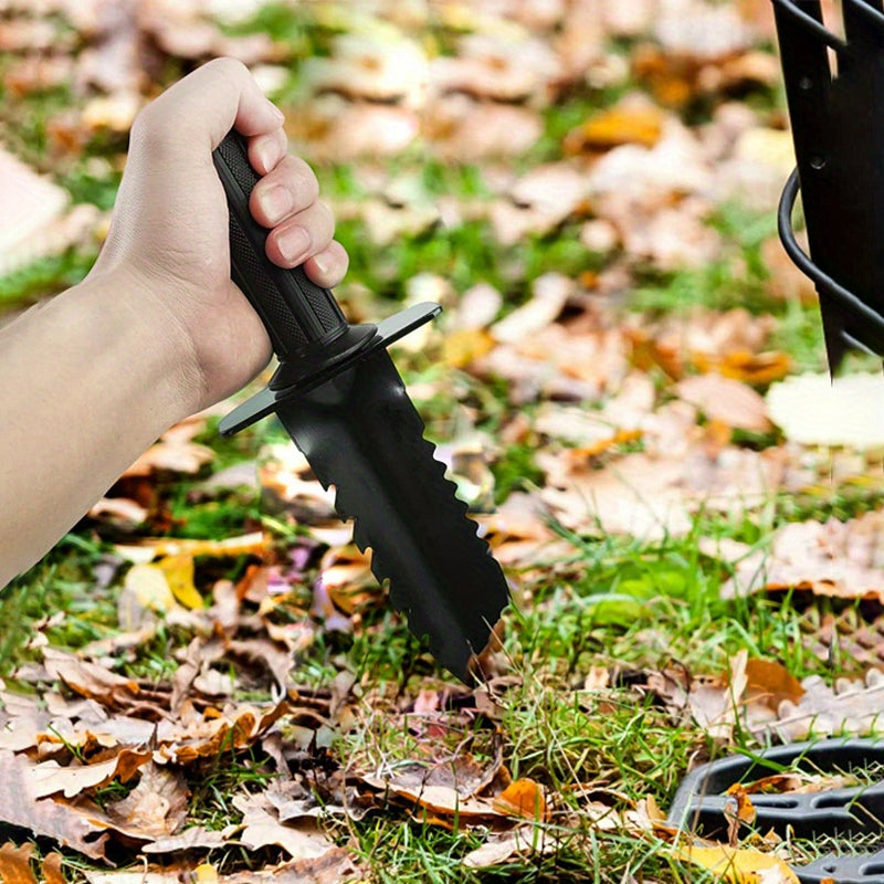 Palas de Jardín Portátil Resistente - Herramienta Manual para Cavar, Plantar y Deshierbar con Hoja Afilada - Compacto para Jardinería, Agricultura y Paisajismo - Sin Necesidad de Electricidad - Ideal para Hogares y Granjas, Mango Ergonómico, Rendimiento