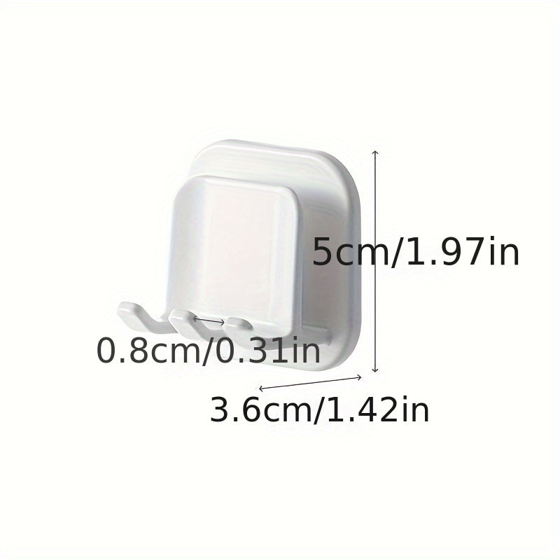 Porta cepillos de dientes para baño, 1 o 2 piezas, soporte montado en pared, colgador para cepillos, porta vasos, accesorios para baño