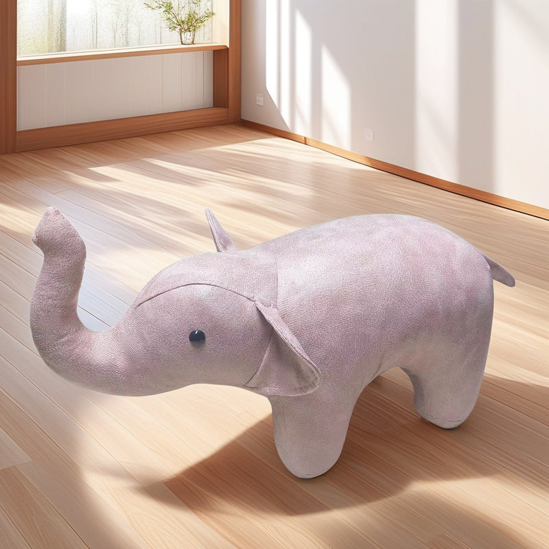 Taburete de Lujo Ligero con Diseño Animal | Taburete para Cambiarse Zapatos + Mesa Auxiliar de Sofá Dos en Uno, Estilo Biónico y Adorable, Almacenamiento para Entrada/Salón, Versátil, Estilo Nórdico de Lujo Ligero
