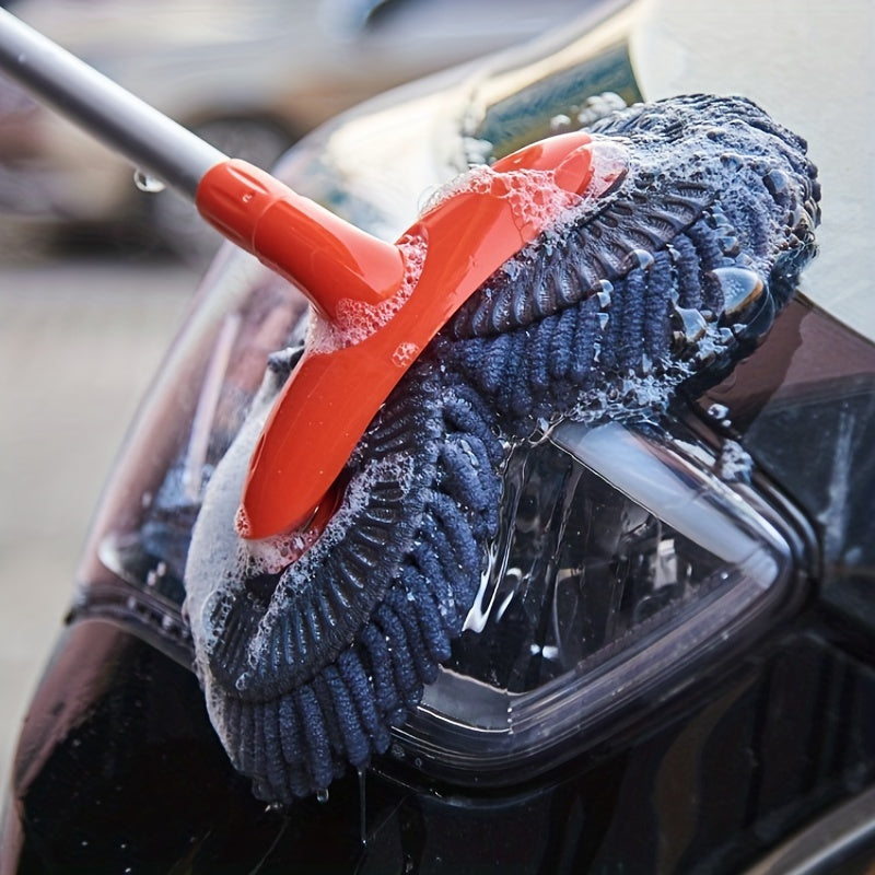 Kit de Limpieza Definitivo para Coches: Cepillo de Microfibra, Fregona, Guante, Esponja y Más - ¡Obtén un Brillo Impecable en Todo Momento!
