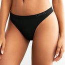 Leisure Tanga Sin Costuras Para Mujer Con Patron De Letra