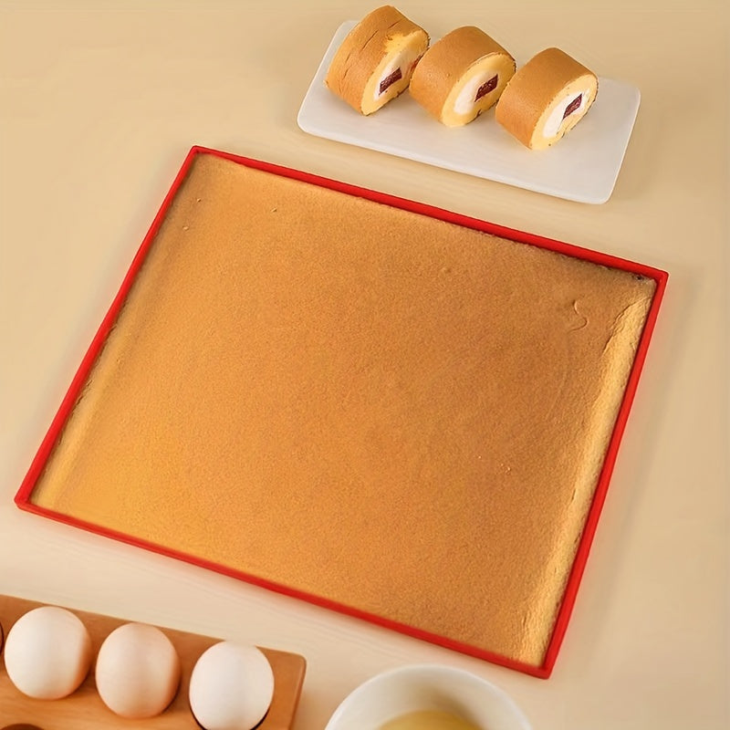 1 pza., Molde para Rollo Suizo 30.99cm X 25.98cm, Molde de Silicona para Rollo Suizo, Herramientas para Hornear, Gadgets de Cocina, Accesorios de Cocina