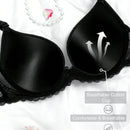 Sosten De Encaje Con Aros Para Mujeres